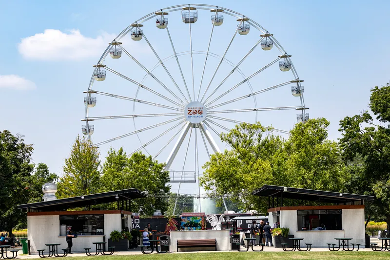 Cover image for A Day at the Zoo