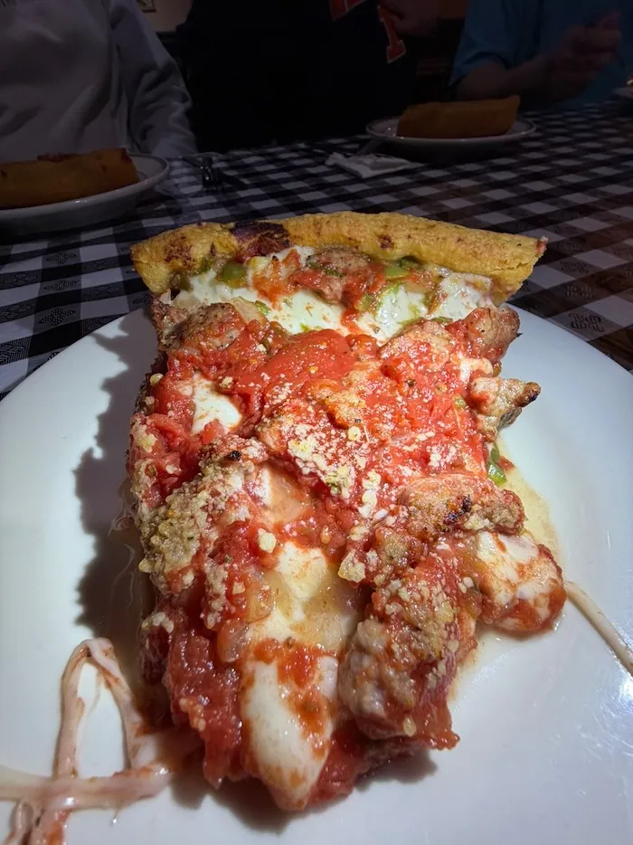 mmmm… deep dish pizza