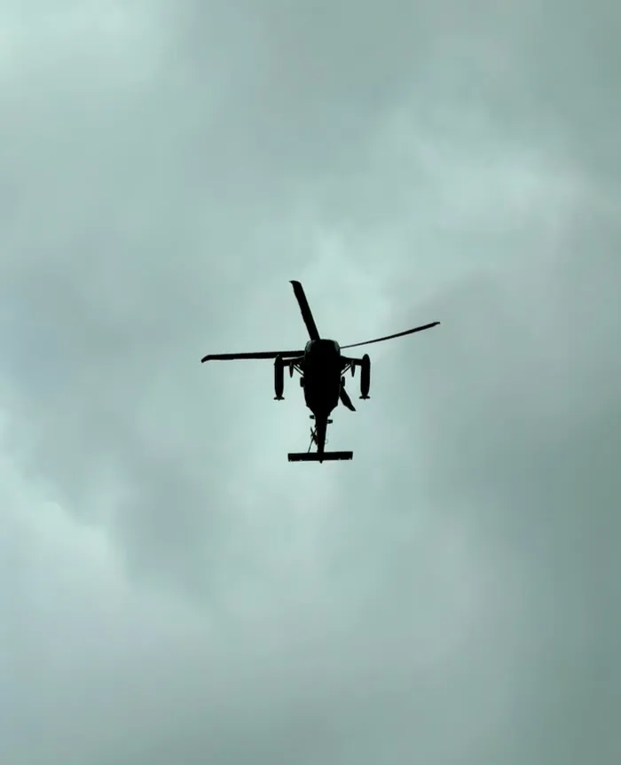 US Army UH-60 Overhead