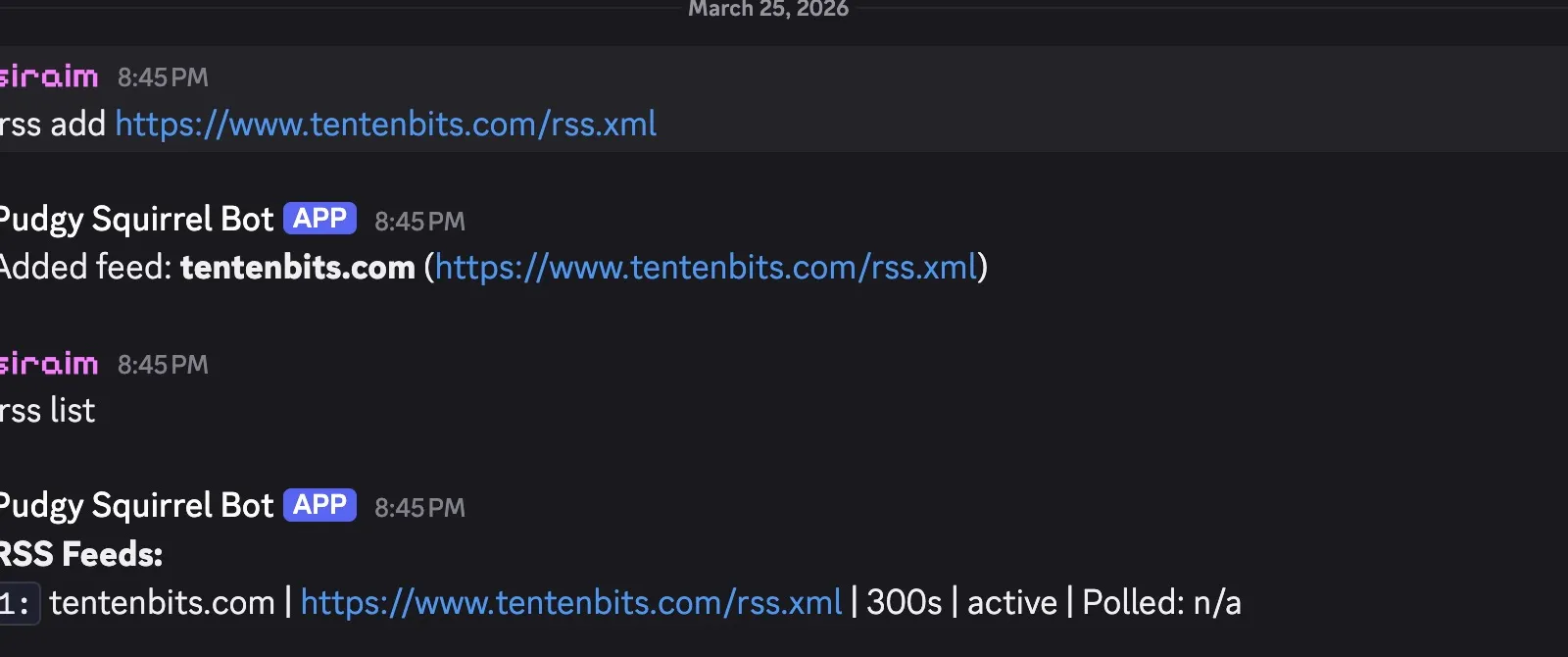 Cover image for Adding an RSS Feed