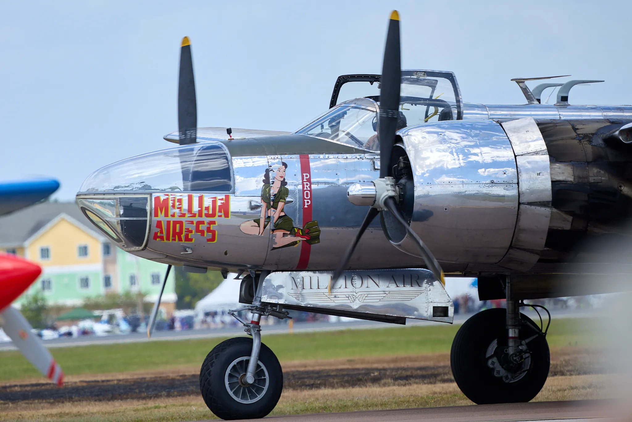 Nose of the A26 Bomber - Miss Million Airess