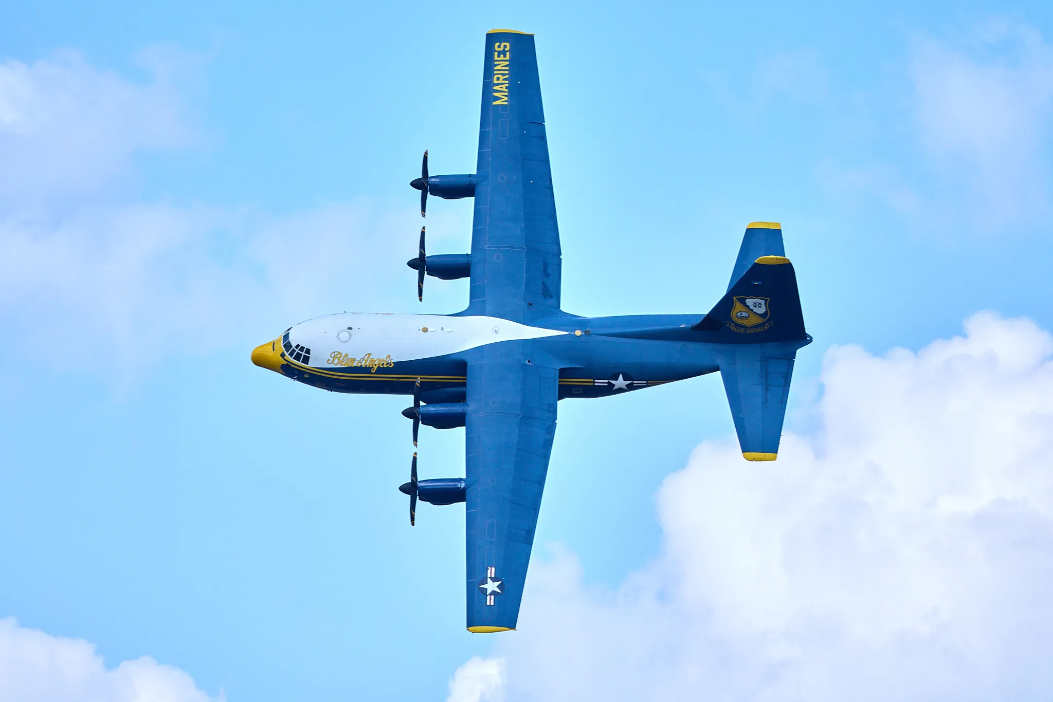 C-130 Fat Albert in flight