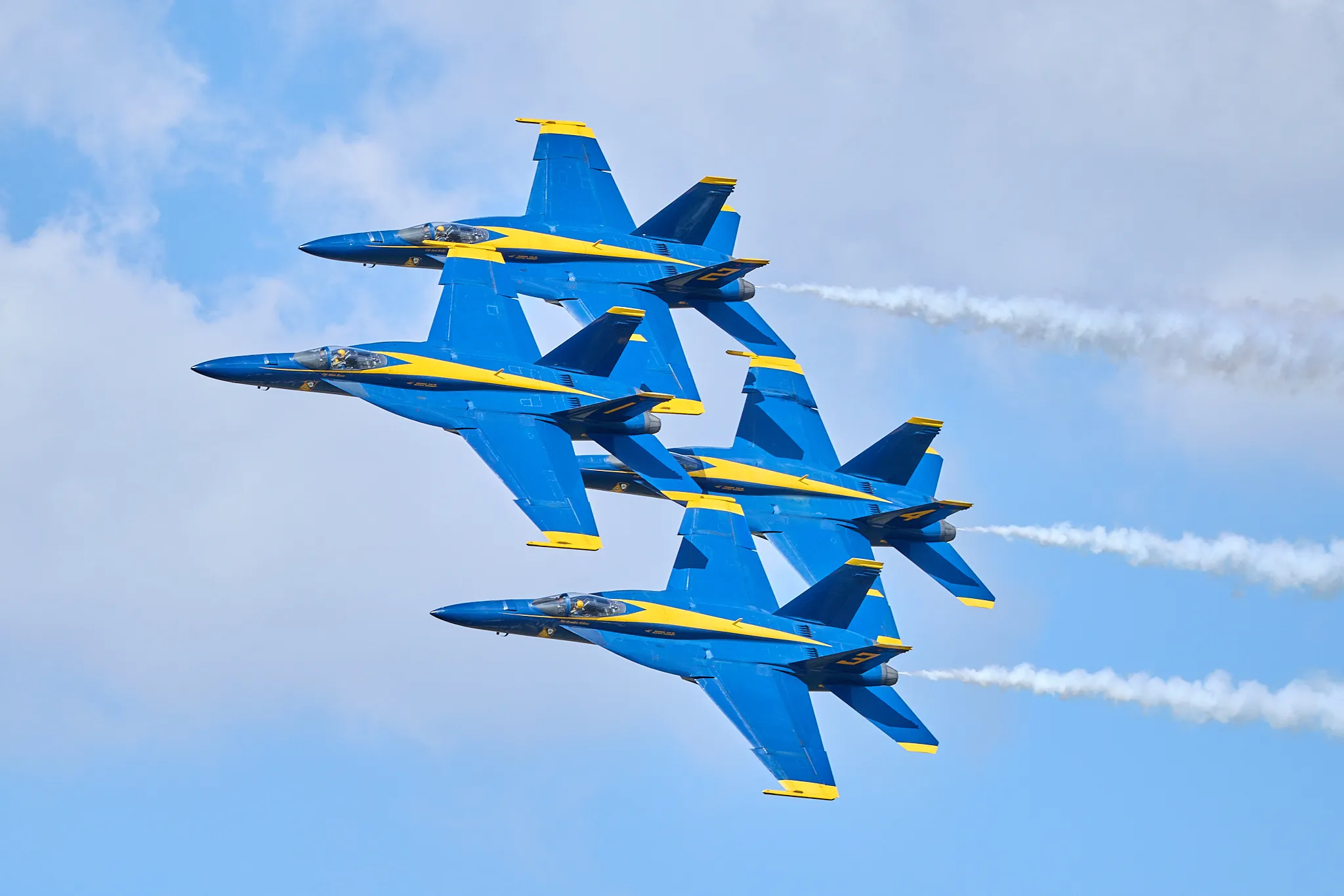 US Navy Blue Angels enjoying some sun